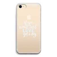 Partner in crime: iPhone 7 Transparant Hoesje