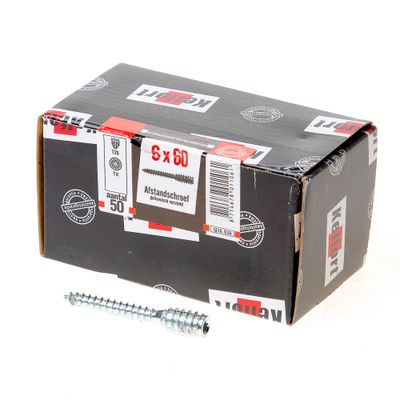 Afstandschroef geg 6.0x 60 t25.