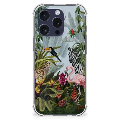 Case Anti-shock voor iPhone 16 Pro Jungle