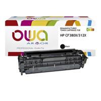 Tonercartridge OWA alternatief tbv HP CF380X zwart
