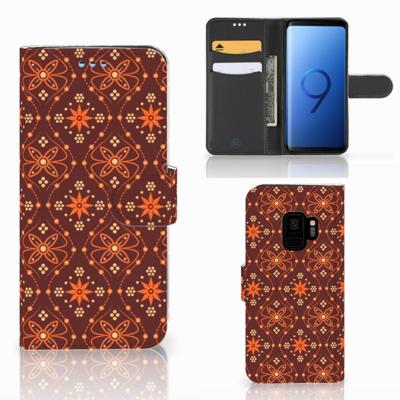 Samsung Galaxy S9 | Telefoon Hoesje | Batik Brown