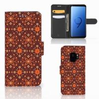 Samsung Galaxy S9 | Telefoon Hoesje | Batik Brown