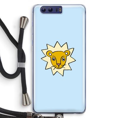 Kleine leeuw: Honor 9 Transparant Hoesje met koord