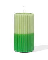 HEMA Stompkaars Ø7x13cm Ribbel Lichtgroen-groen (groen)