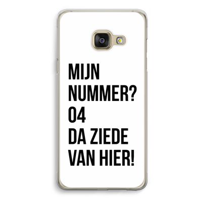 Da ziede van hier: Samsung Galaxy A3 (2016) Transparant Hoesje
