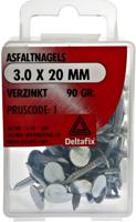Asfaltnagels 3,0 15mm verz 90gr - Deltafix Asfaltnagels 3,0 15mm verz 90gr - Deltafix