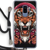Tiger and Rattlesnakes: Samsung Galaxy S9 Plus Transparant Hoesje met koord