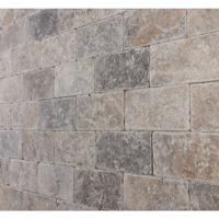 Silver travertin Apulia grigio anticato 7,5x20x1