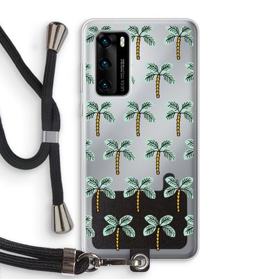 Paradise: Huawei P40 Transparant Hoesje met koord