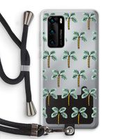Paradise: Huawei P40 Transparant Hoesje met koord