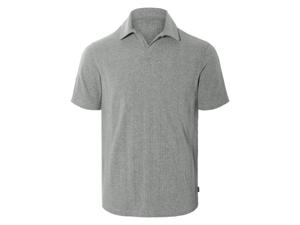 LIVERGY Heren poloshirt (Grijs, S)