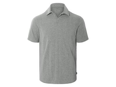 LIVERGY Heren poloshirt (Grijs, XL)