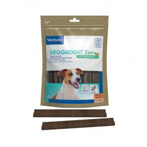 Virbac Veggiedent Zen kauwstrips hond S  (15 st.) 3 verpakkingen