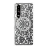 Roses Are Red: Sony Xperia 1 III Transparant Hoesje