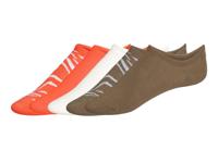 esmara 5 Paar sneakersokken (Oranje/crème/kaki, 39-42)