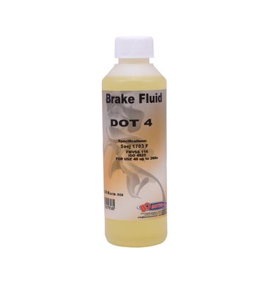 BO Motor Oil Remvloeistof bo brake fluid dot4 (250ml)