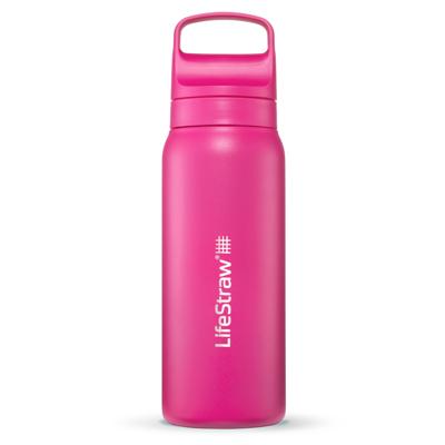 Lifestraw Go 2.0 Stainless Steel Water Filter Bottle - 700 Ml - Diverse Kleuren Orchid Pink