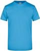 James & Nicholson JN002 Round-T Heavy - Aqua - 4XL