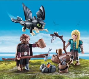 PLAYMOBIL Dragons 70040 Hikkie en Astrid Speelset