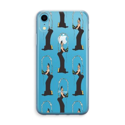 Pop Some Kim: iPhone XR Transparant Hoesje