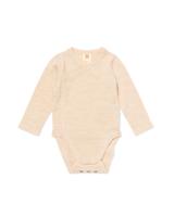 HEMA Newborn overslagromper merinowol ecru (ecru)