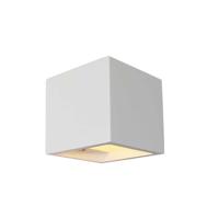 Artdelight Overschilderbare wandspotPlaster Square Up - Down wit - WL 8172 WI