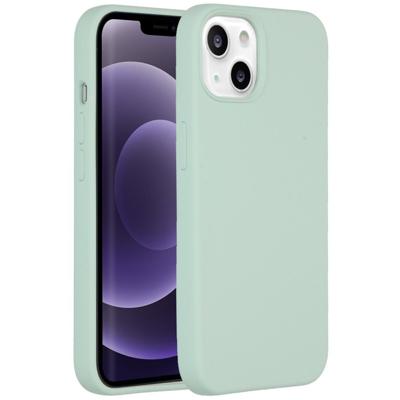 Accezz Liquid Silicone voor Apple iPhone 13 Telefoonhoesje Blauw