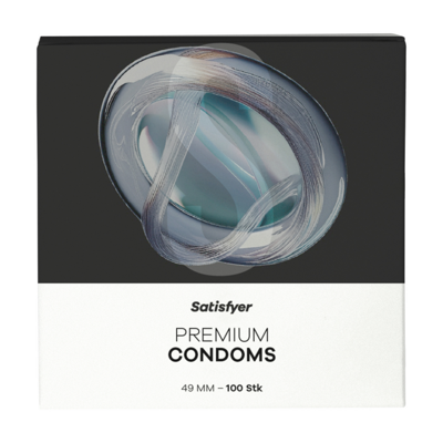 Satisfyer Condooms - Maat S - 49mm - 100 Stuks