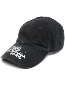 Balenciaga casquette Paris Icon - Noir