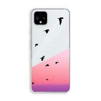 Fly away: Pixel 4 XL Transparant Hoesje
