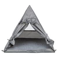 Trixie kattenmand tipi samoa grijs