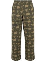PUMA x Pleasures pantalon cargo à imprimé graphique - Vert
