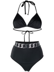 Balmain bikini à dos nu - Noir