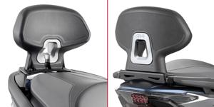 GIVI Rugsteun Passagier, Rugsteunen scooter, TB1166A