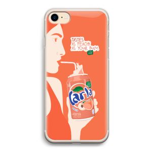 Peach please!: iPhone 7 Transparant Hoesje
