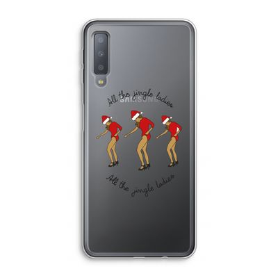 Jingle Ladies: Samsung Galaxy A7 (2018) Transparant Hoesje