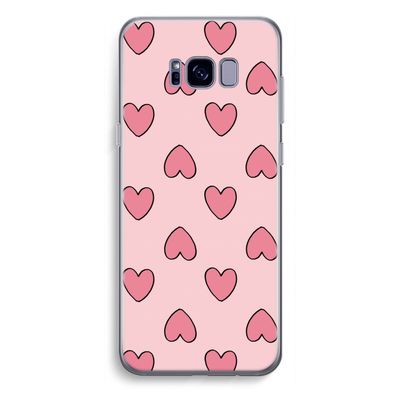 Ondersteboven verliefd: Samsung Galaxy S8 Plus Transparant Hoesje