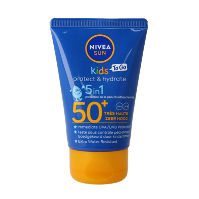 Nivea Sun kids melk SPF50+ 50 Milliliter Nivea Sun kids melk SPF50+ 50 Milliliter