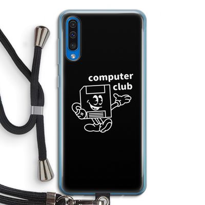 Floppyhead: Samsung Galaxy A50 Transparant Hoesje met koord