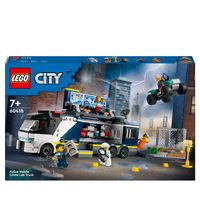 LEGO City 60418 politielabï»¿oratorium in truck - thumbnail