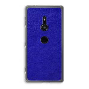 Majorelle Blue: Sony Xperia XZ2 Transparant Hoesje