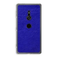 Majorelle Blue: Sony Xperia XZ2 Transparant Hoesje