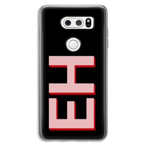 Monogram: LG V30 Transparant Hoesje