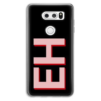 Monogram: LG V30 Transparant Hoesje