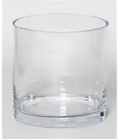 Floran vaas glas cilinder 19x20cm