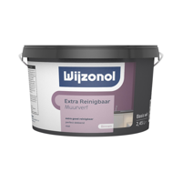 Wijzonol Muurverf Extra Reinigbaar - 2,5ltr
