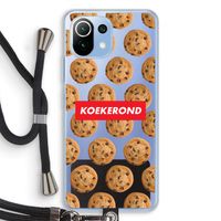 Koekerond: Xiaomi Mi 11 Lite Transparant Hoesje met koord