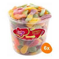 Red Band - Zure tongen - 6x 100 stuks