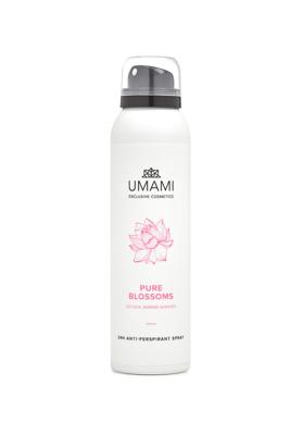 Umami Exclusive Cosmetics Pure Blossoms Deodorant Spray Lotus & Jasmine 150 ml Umami Exclusive Cosmetics Pure Blossoms Deodorant Spray Lotus & Jasmine 150 ml