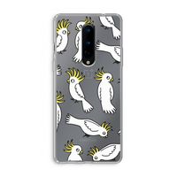 Papegaai: OnePlus 8 Transparant Hoesje
